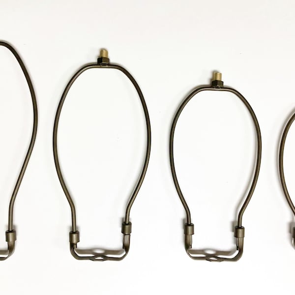 Lamp Parts-Tiffany Lamp HARP-4 Sizes, Bronze Finish Heavy Duty W/Saddle (1 Pc.)