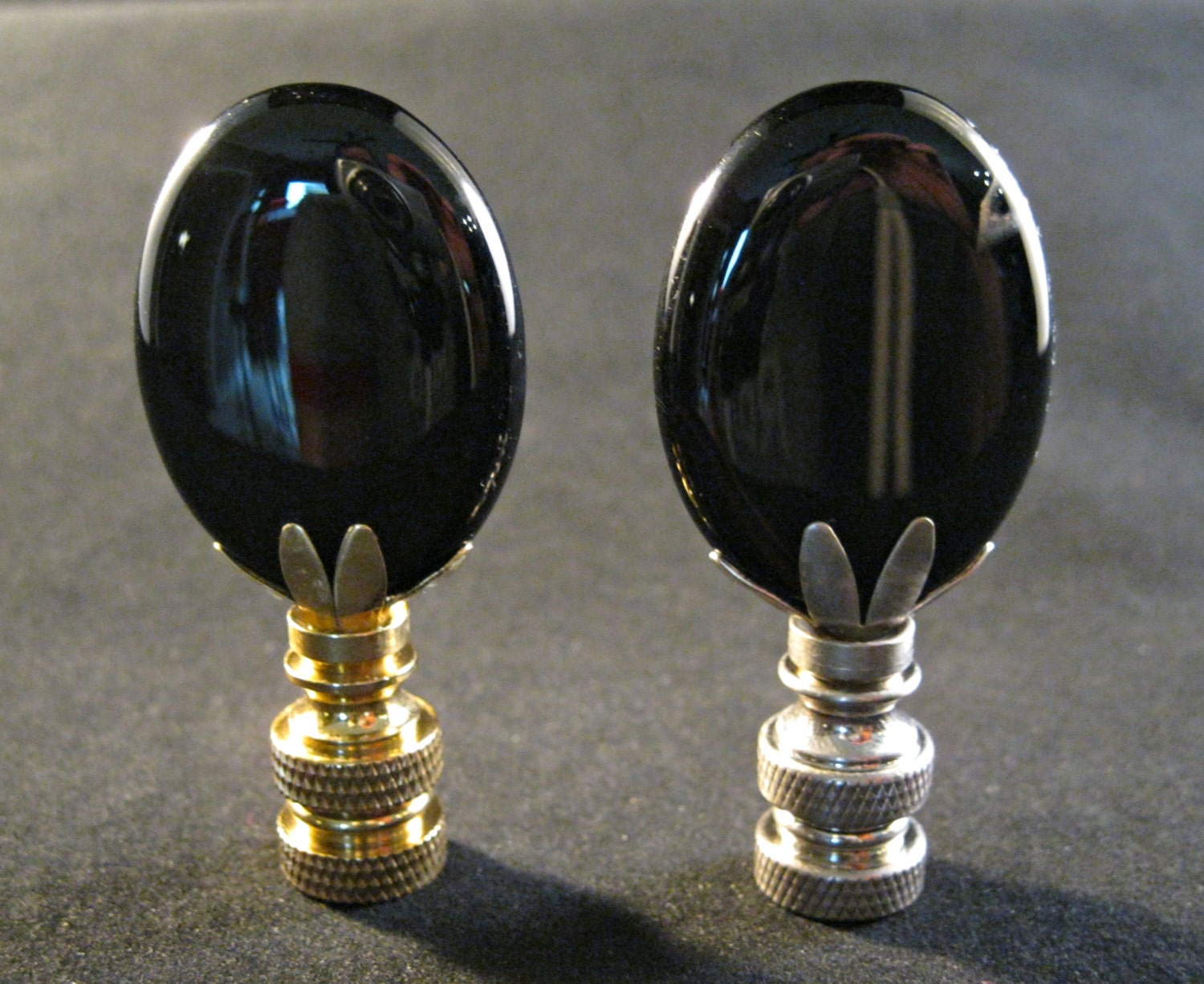 Stone lamp finials deals