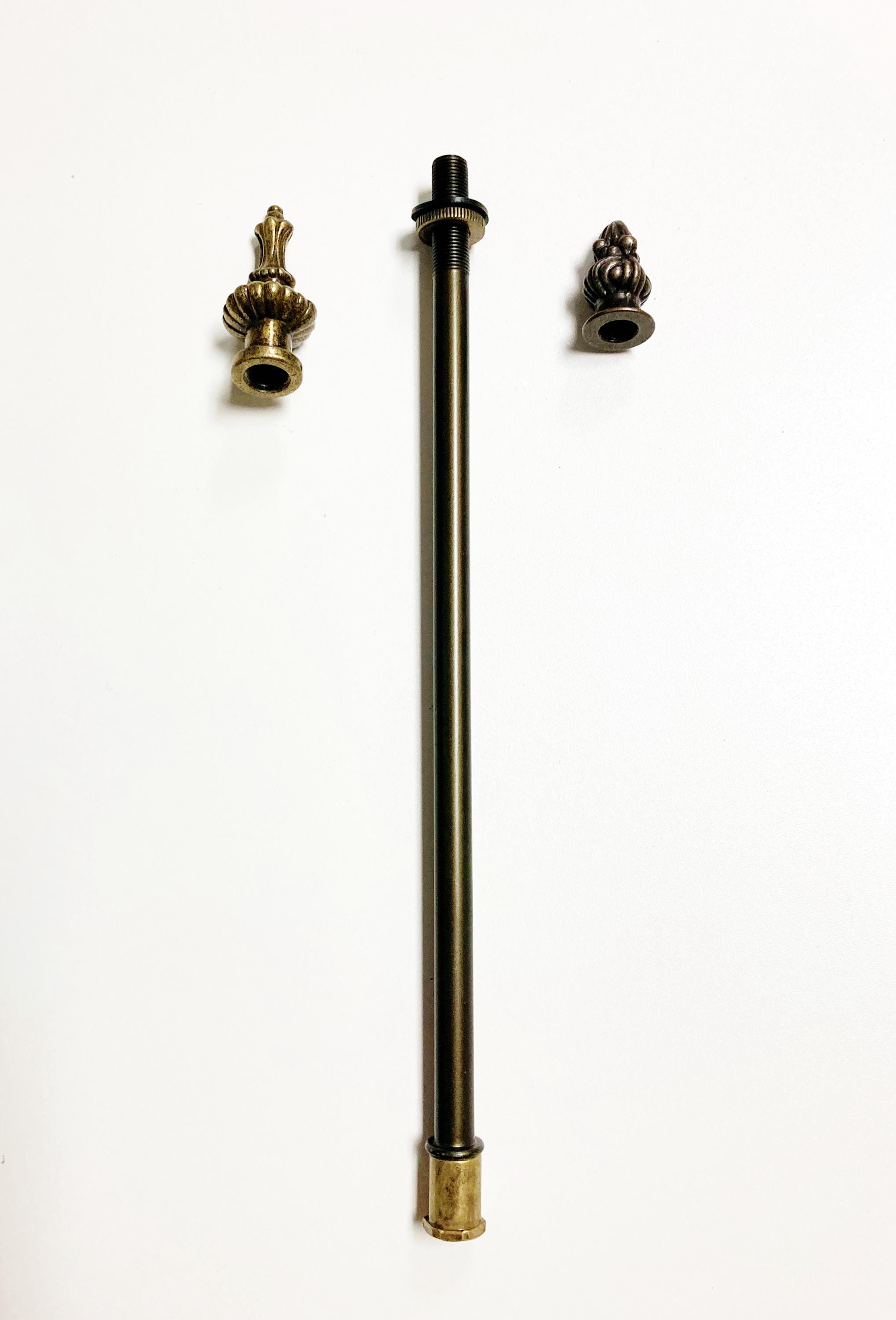 Lamp Parts-tiffany Shade Riser/threaded Pipe Kit, Bronze, Available in ...