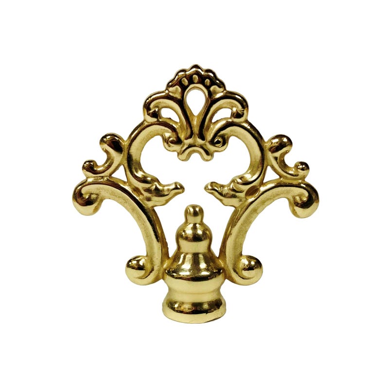 Brass Fancy Finial - Etsy