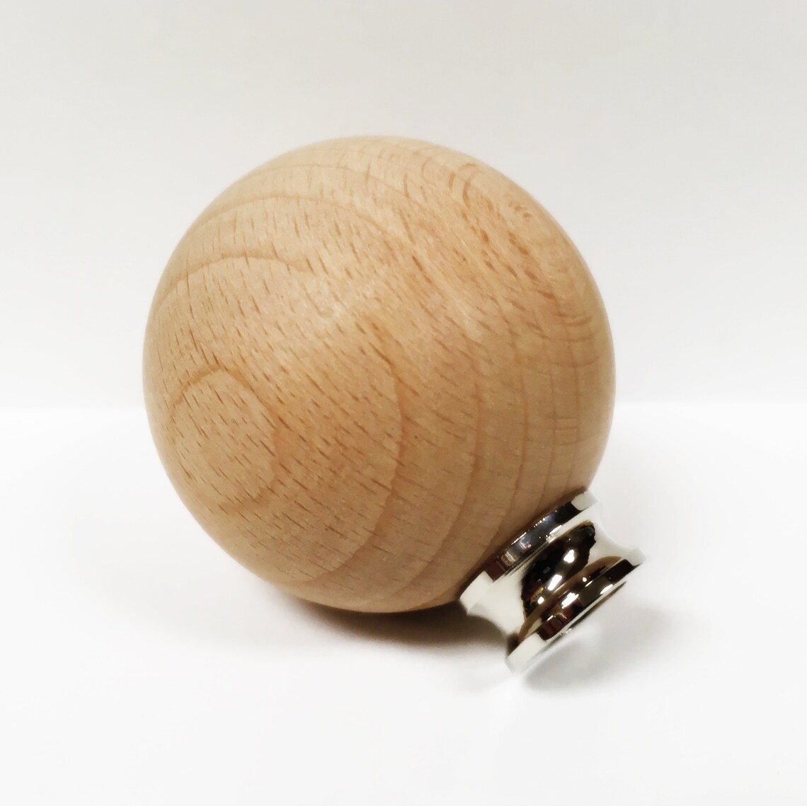 Wood Lamp Finialsolid Beech Wood BALL W/dual Thread Base in 4 Etsy UK