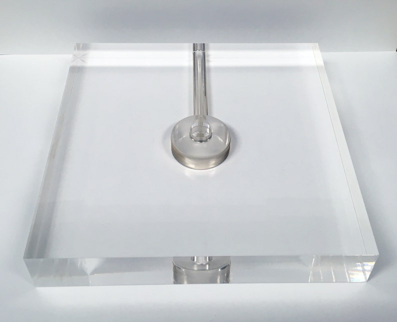 Lamp Partsacrylic LAMP Basessquare or Round 5 or Etsy