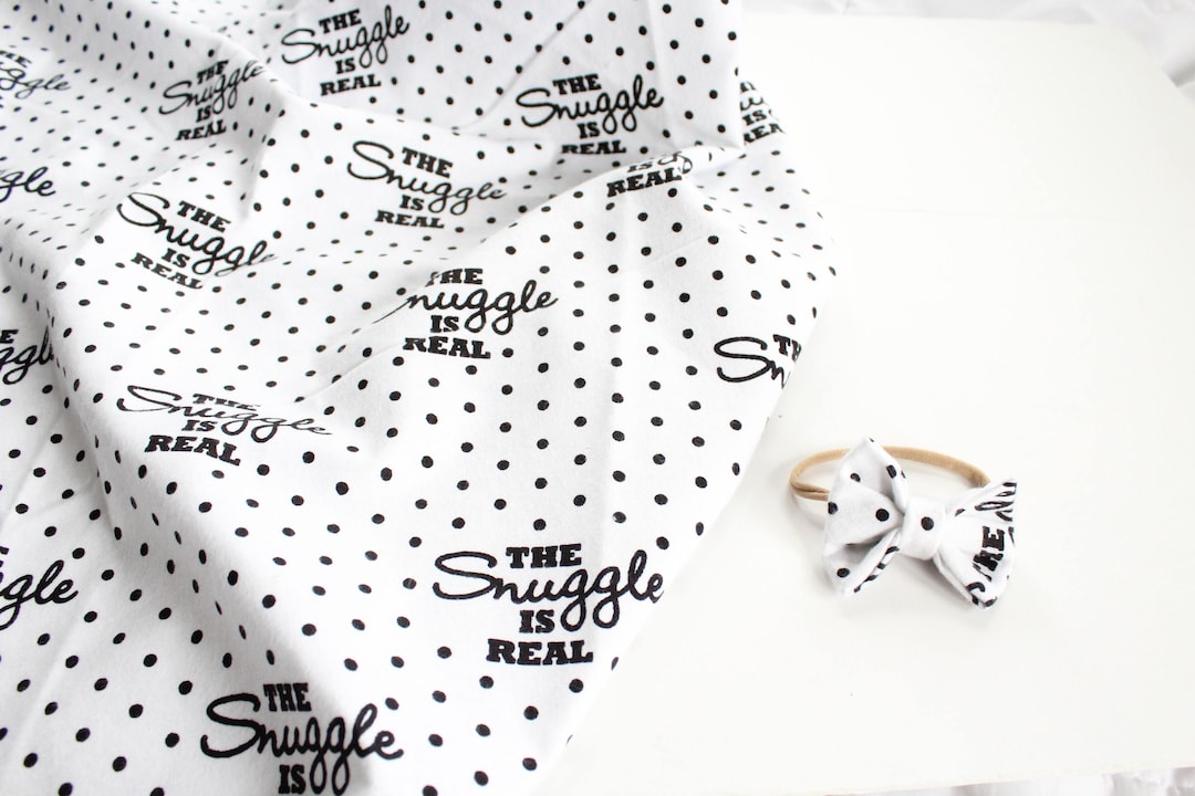 The Snuggle is Real Baby Blanket, Valentines Day Baby, Stroller Blanket