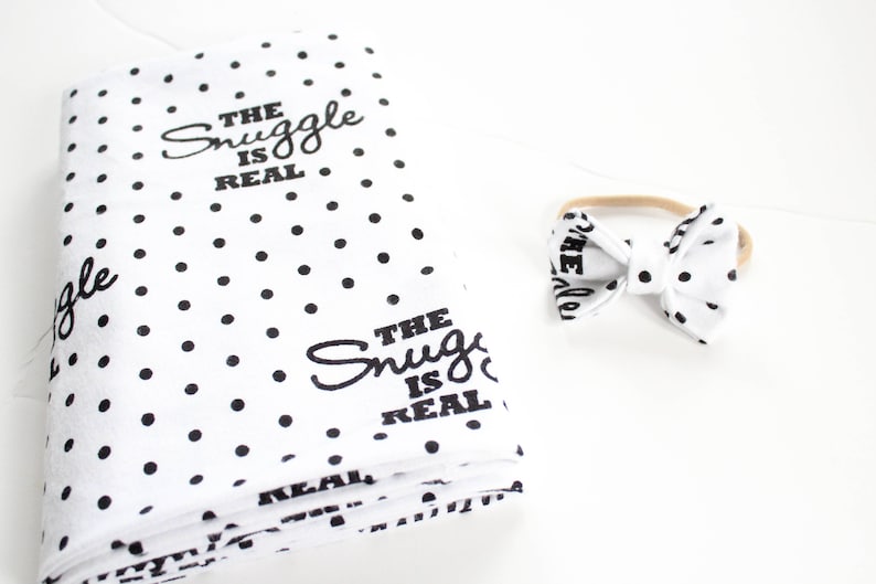 The Snuggle is Real Baby Blanket Valentines Day Baby Etsy