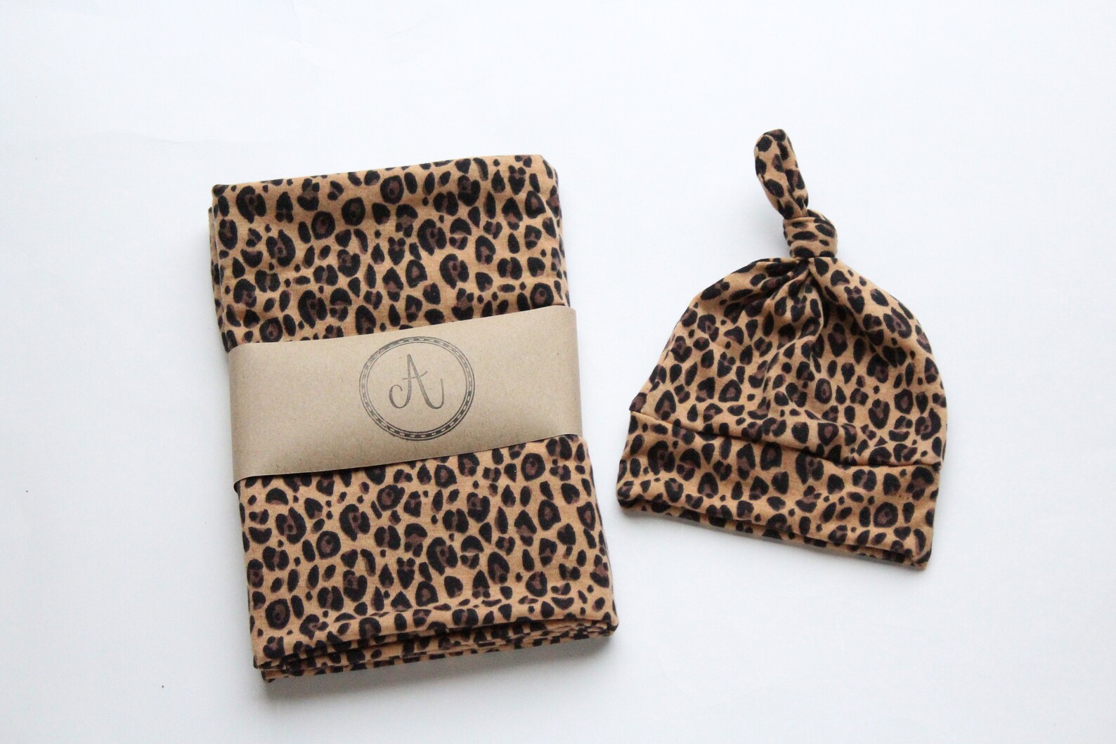 Cheetah Swaddle Set/leopard Swaddle Blanket/animal Etsy