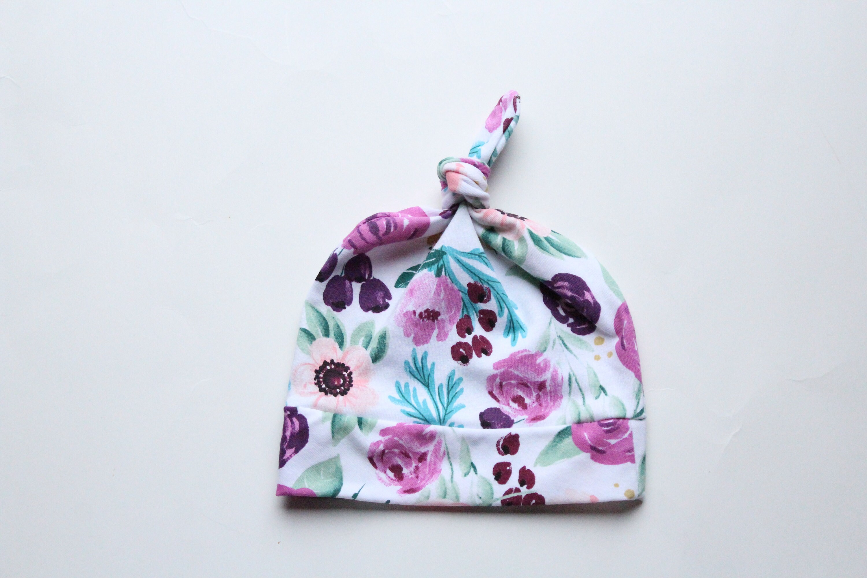 Watercolor Floral Swaddle Set/floral Swaddle Blanket/plum Etsy