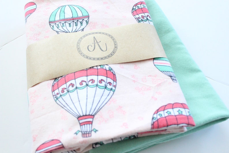 MONNALISA - Hot Air Balloon Blanket - White