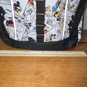Disney Parks Mickey Mouse & Friends Comic Strip Backpack Laptop Bag Theme Park image 2
