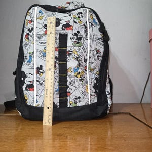 Disney Parks Mickey Mouse & Friends Comic Strip Backpack Laptop Bag Theme Park image 3
