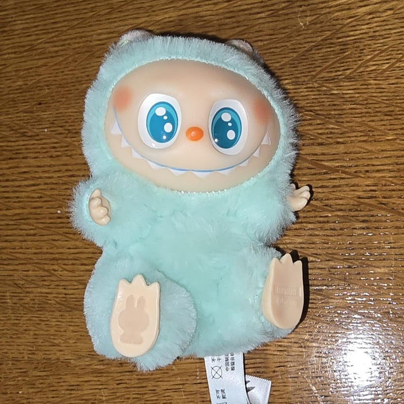THE MONSTERS Mint Plush QUQU Labubu Keychain bild 2