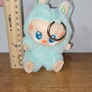 THE MONSTERS Mint Plush QUQU Labubu Keychain bild 6