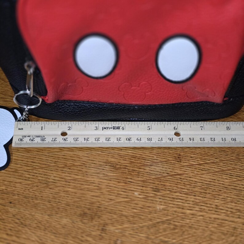 Disney Mickey Mouse Collectible Mini Backpack Purse with Ears & Glove Charm NWT image 10