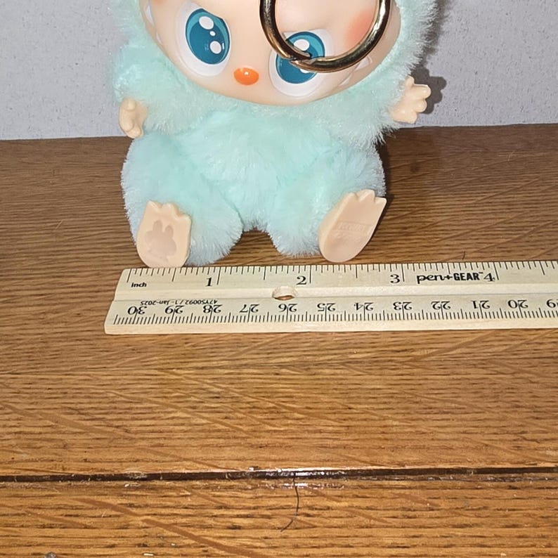 THE MONSTERS Mint Plush QUQU Labubu Keychain bild 7