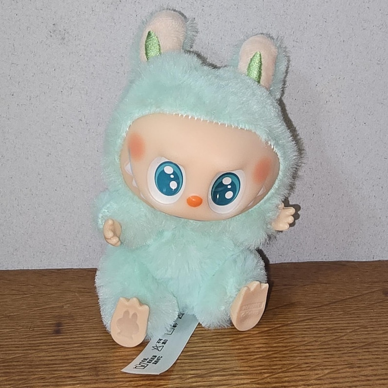 THE MONSTERS Mint Plush QUQU Labubu Keychain bild 1