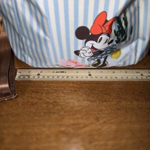 Licensed Disney Minnie Mouse Striped Backpack image 7