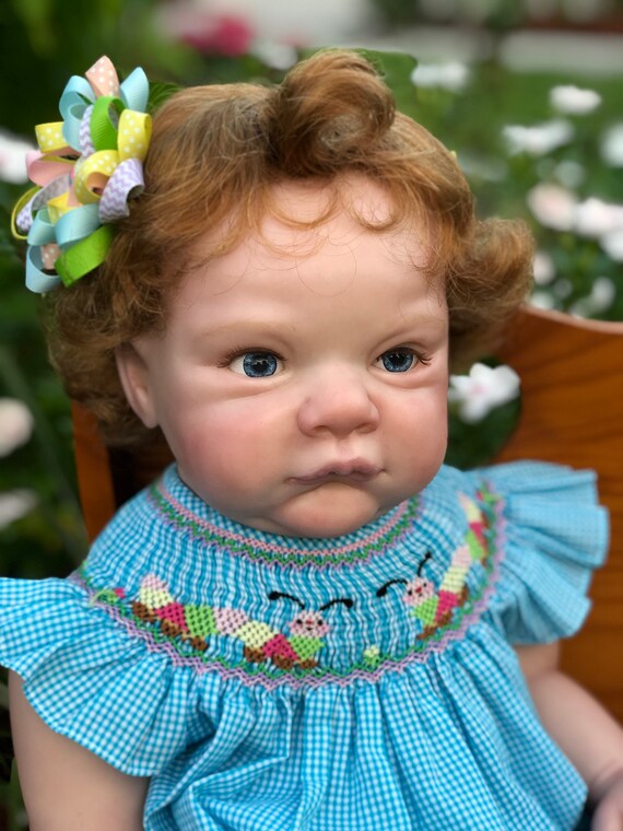 Reborn Chubby Baby Toddler Girl Doll Gianna From Etsy