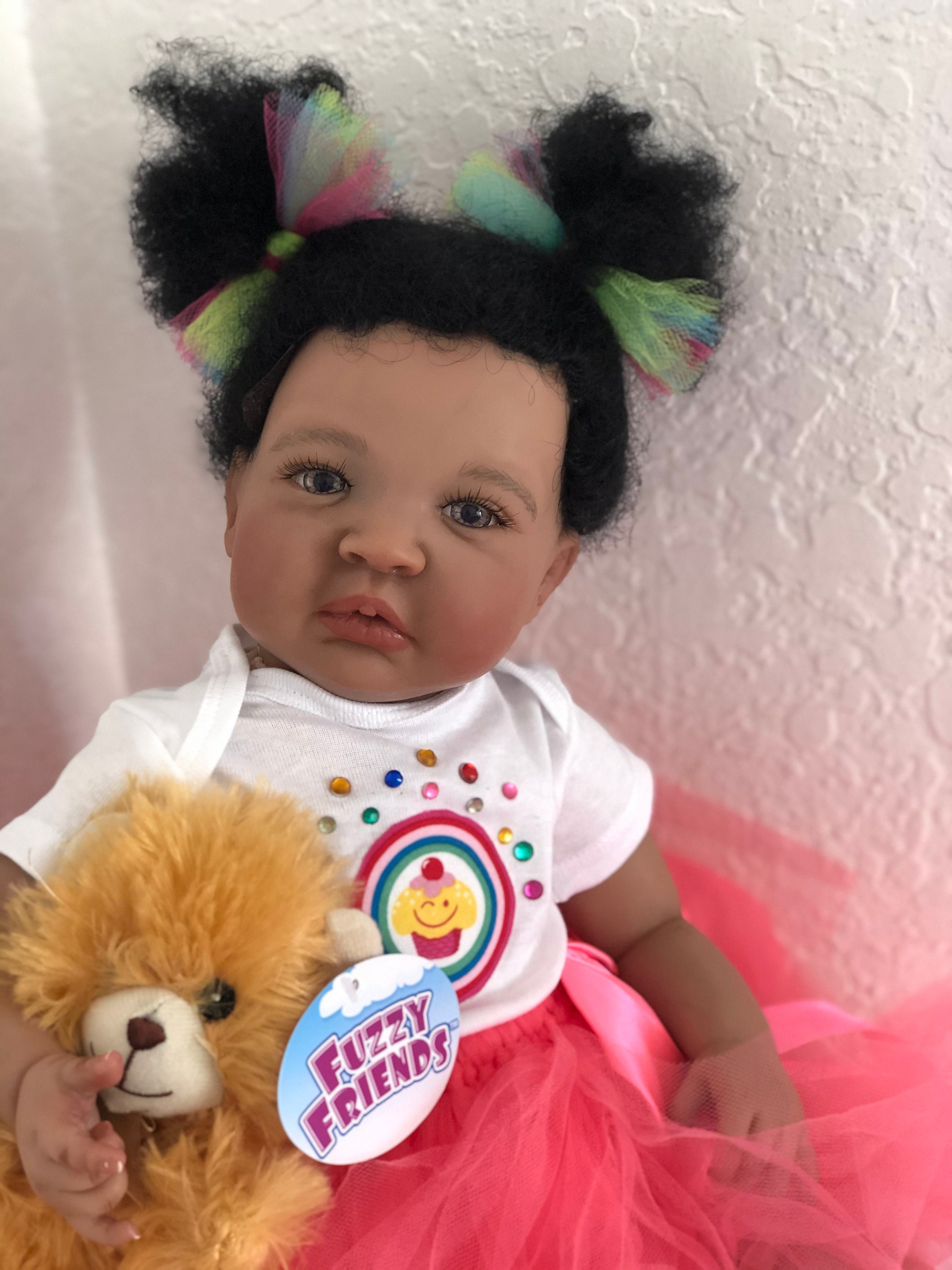 Reborn 19 African American Baby Girl Doll | Etsy