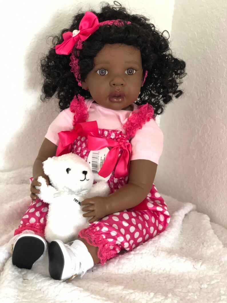 Reborn 22 Biracial Toddler Girl Doll | Etsy