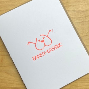 FANNY tASS-tic Gefeliciteerd (gefeliciteerd) of vriendschapskaart