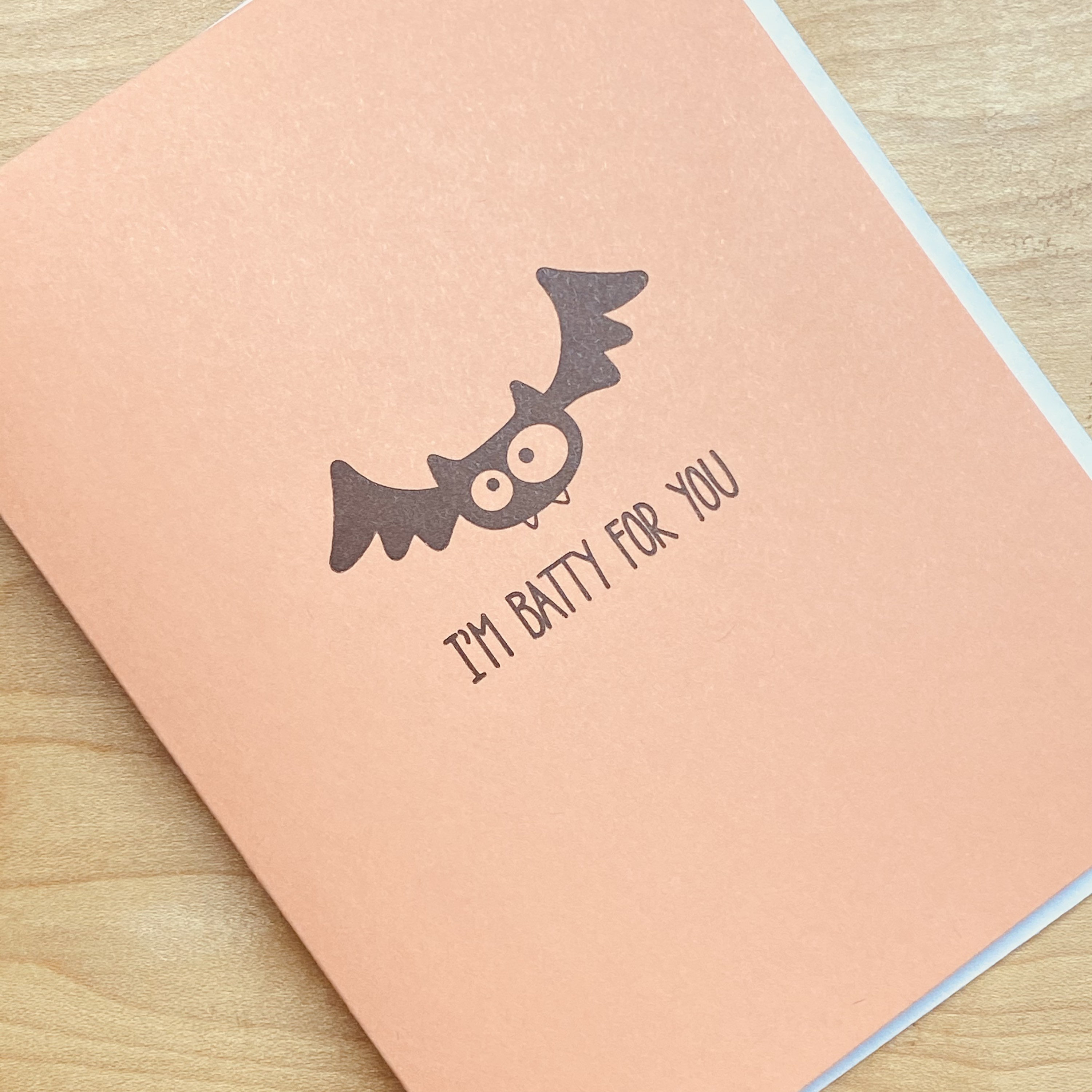 Batty For You Bat Valentines Day or Anniversary or Friendship | Etsy