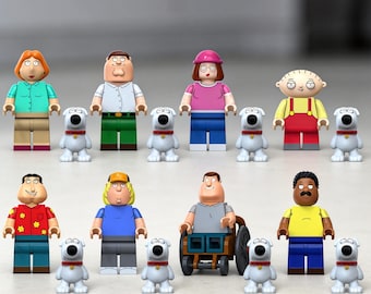 8PCS Family Guy Minifigures Toys Action figures Building Toys