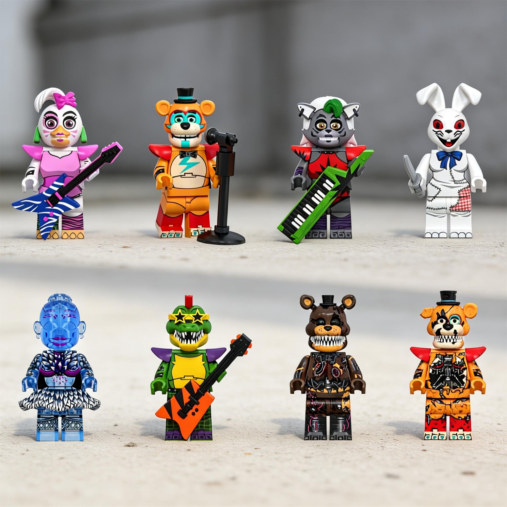 Five nights at freddys action figures - Etsy 日本