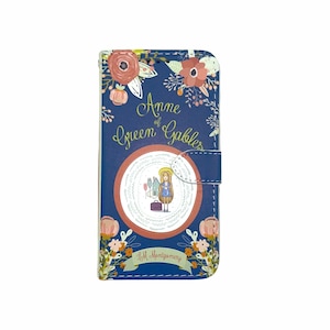 Funda tipo libro para teléfono con tapa tipo billetera - Ana de las Tejas Verdes - para iPhone y Samsung