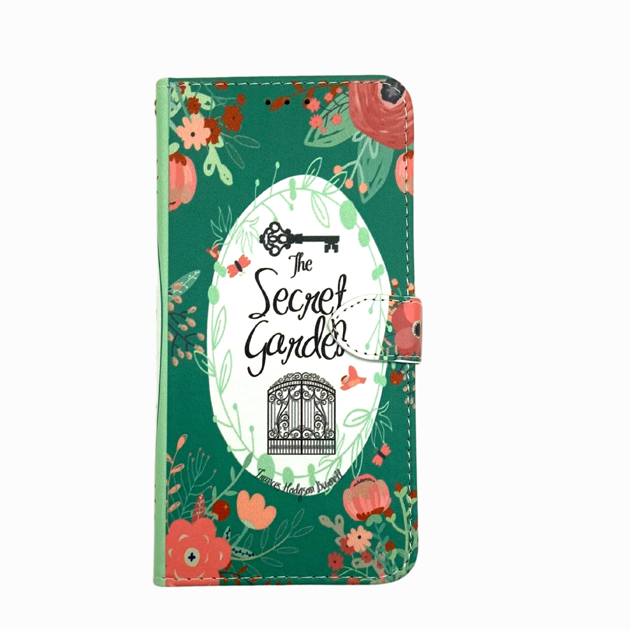 Book Phone /iphone Flip Wallet Case Secret Garden for Iphone - Etsy