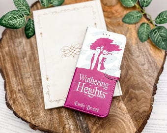 Book Phone Case, Wuthering Heights, Literary Gift for iPhone and Samsung