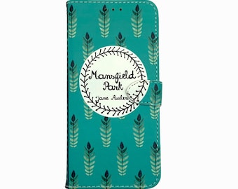 Jane Austen Gift, Mansfield Park Phone Case for iPhone and Samsung Galaxy and Note