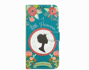 Book phone /iPhone flip Wallet case- A Little Princess for  iPhone and Samsung Galaxy and Note