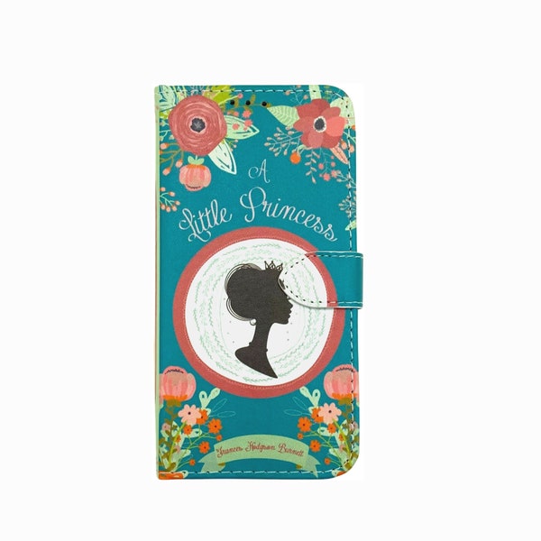 Book phone /iPhone flip Wallet case- A Little Princess for  iPhone and Samsung Galaxy and Note