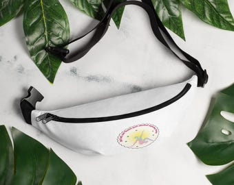 Riñonera Living Stardust resistente al agua: bolso de cintura de poliéster para viajes y festivales (0,37 galones)