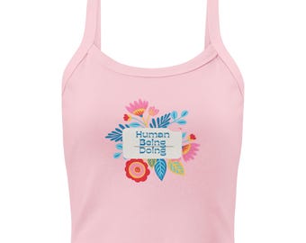 Women’s micro-rib tank top