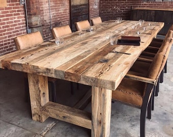 wooden dining table, bespoke wood table, handmade walnut table, kitchen furniture, modern wood table, wood interior design, custom table