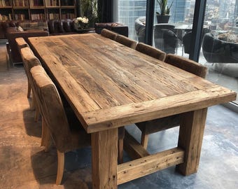 Live Edge Dining Table ,Handmade Solid Wood Furniture,Modern Oak Desk,walnut slab table, wooden kitchen table, wood table,walnut table