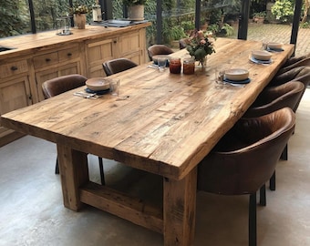 solid walnut table, handmade table,dining room table,solid wood table, premium wood table, real wood furniture,rustic table,walnut furniture