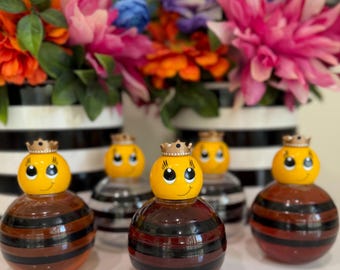 Bee Bottle Honey Container - 3-pack