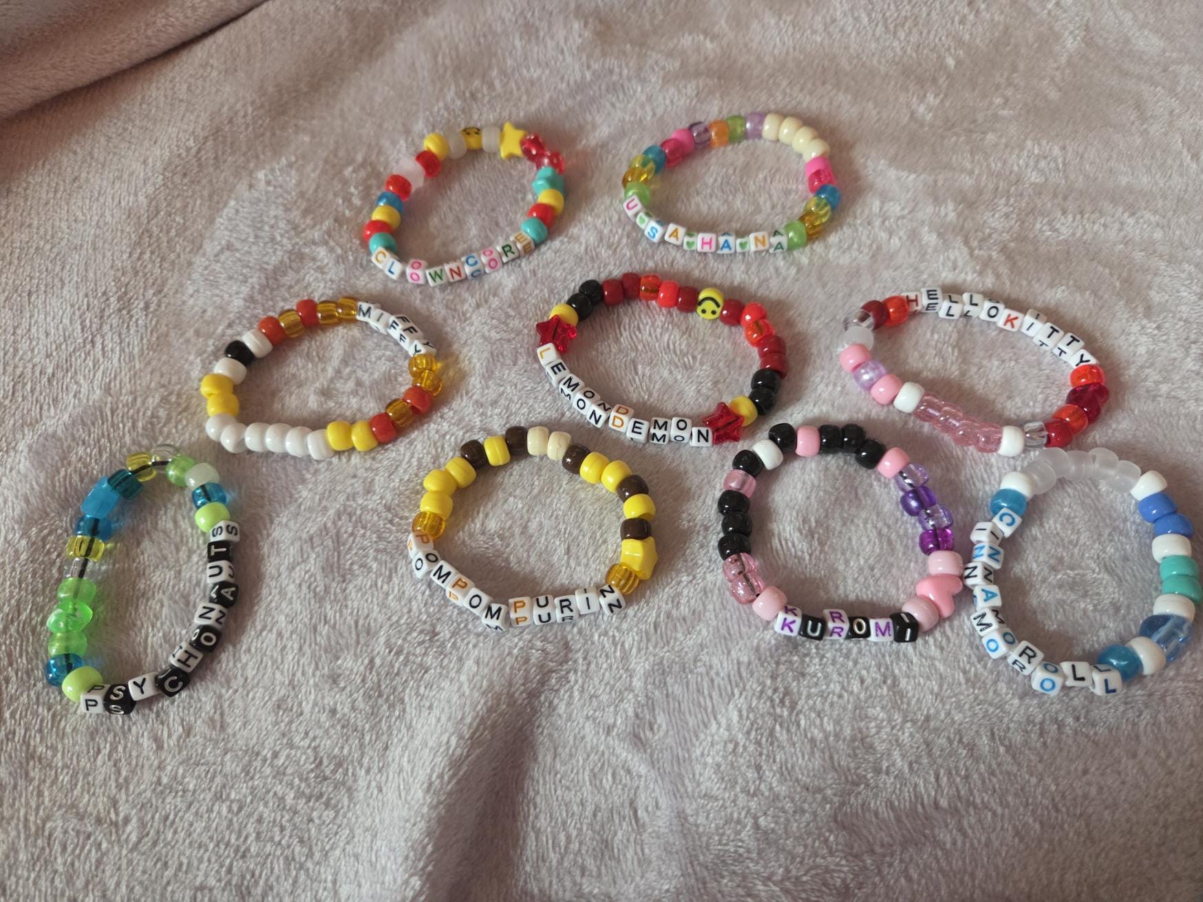 Kandi bracelet - Etsy 日本