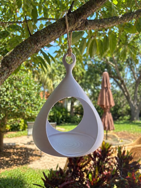 Modern Teardrop Bird Feeder • Minimalist Garden Decor (7x9 Inch), shown in listing image 4 with additional visible details or options.