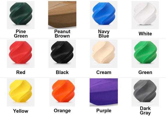 Weatherproof color swatch showing the exact named colors used in Canopy Haven colorways