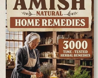 Remedios caseros naturales de los Amish / 3000 recetas probadas a lo largo del tiempo
