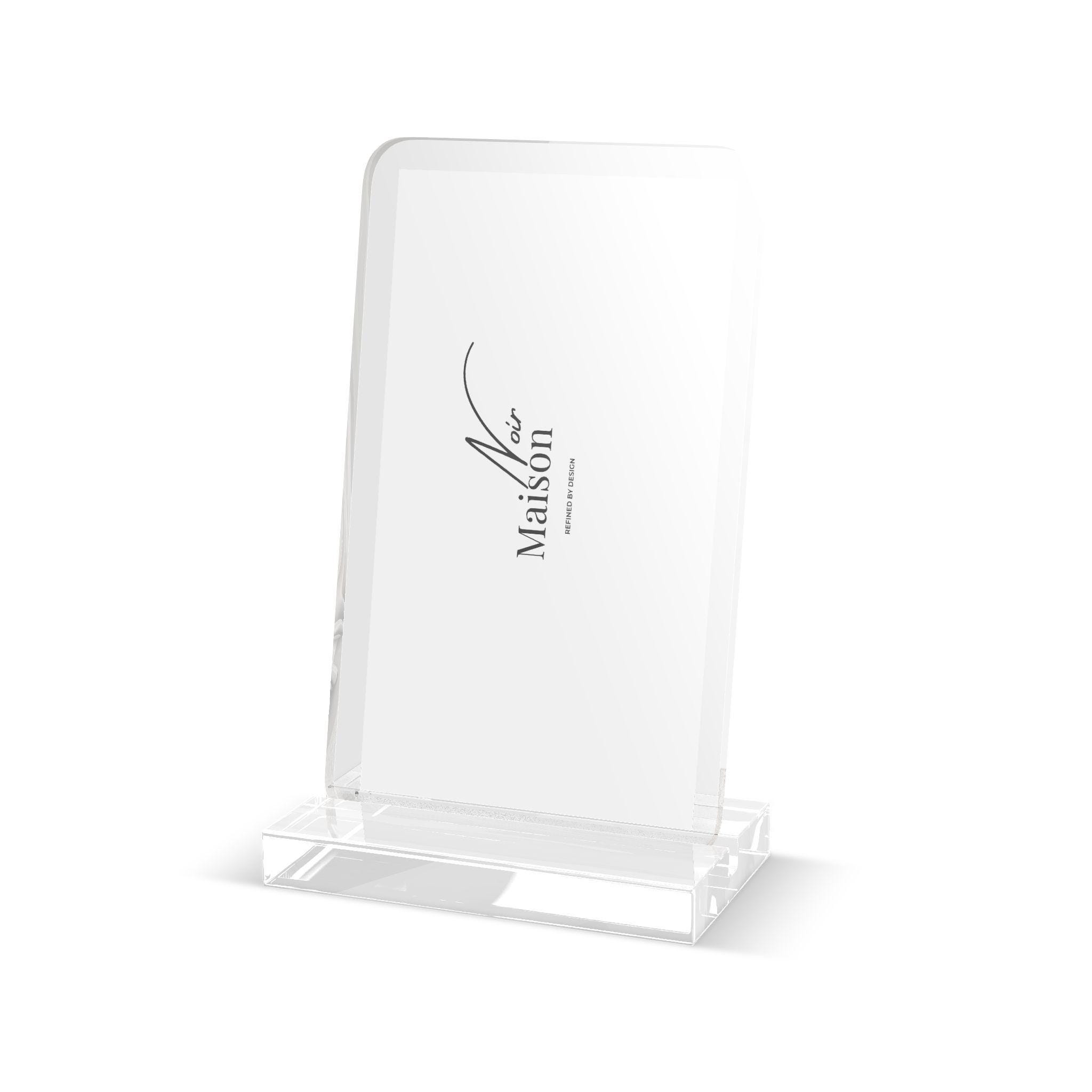 Photo Standee Small Custom Cut Standee Acrylic Standee | Personalized Clear Photo Display ...