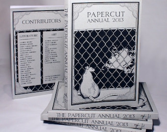 The Papercut Annual - Anthology of Fiction - Art - Poetry - Indie Press - Gay - Lesbian - Queer - NYC - New York City - Gift for a writer
