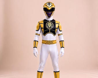 Costume da Power Ranger per bambini, costume da supereroe per ragazzi e ragazze, abito da cosplay da Ranger, costume di Halloween, regalo di compleanno, costume per travestimenti
