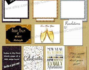 Printable 3x4 inch Journaling Cards suitable for Project Life | Etsy