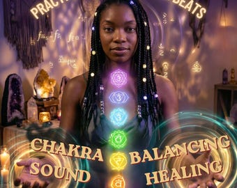 Música Reiki a 432 Hz / 1 hora de ritmos binaurales para practicantes / Sanación sonora para el equilibrio de chakras / Descarga digital en formato WAV