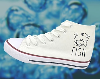 Custom Converse, I'm Fish