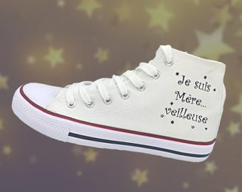 Converse personnalisées Mère Veilleuse