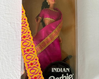 Poupée Barbie indienne à collectionner NIB
